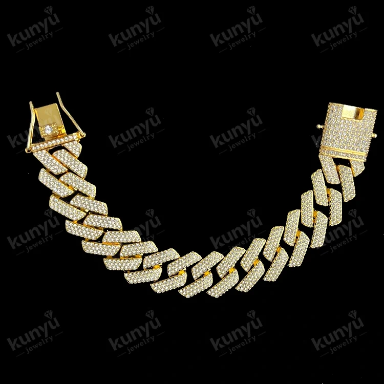 Cuban Link Hip Hop náramok Cuban Link Hip Hop náramok