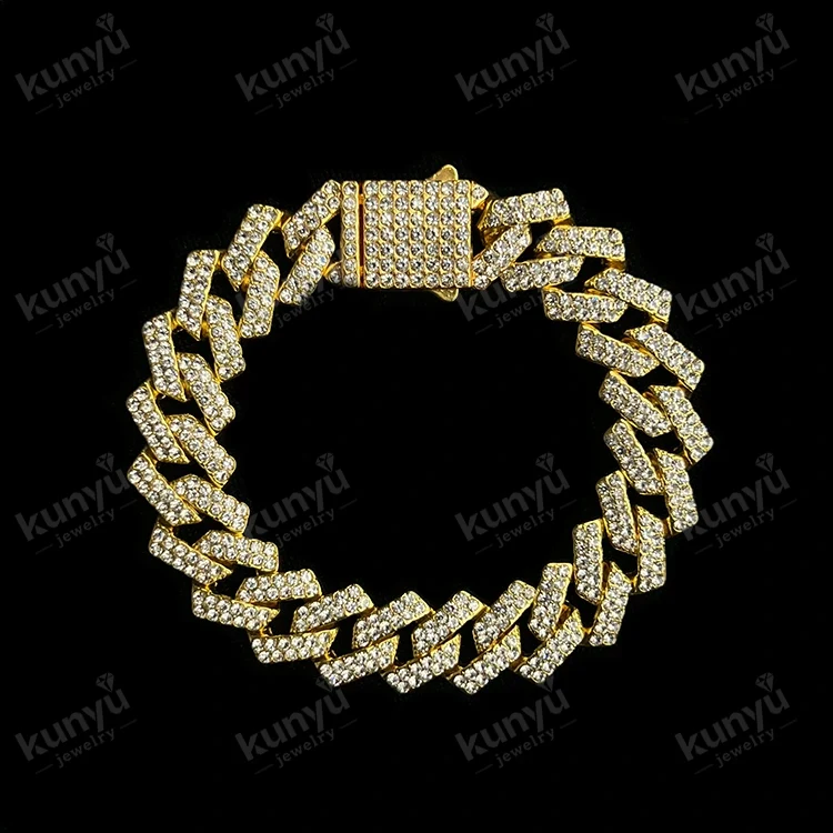 Cuban Link Hip Hop náramok